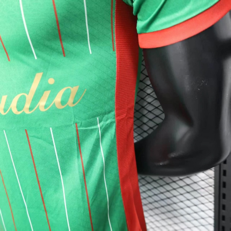 2025/26 Palestine Special Edition Green jersey Player Version