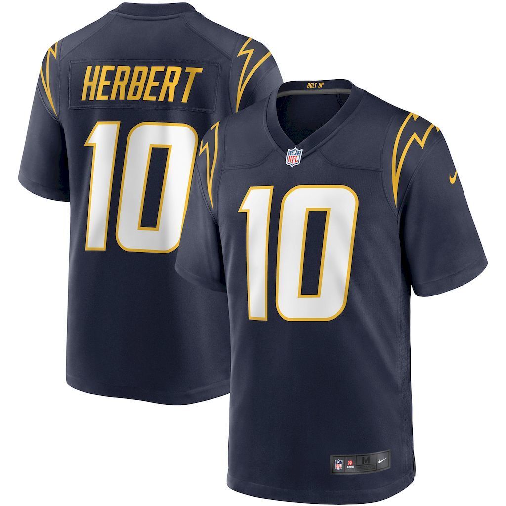 NFL Los Angeles Chargers Jeysey HERBERT # 10