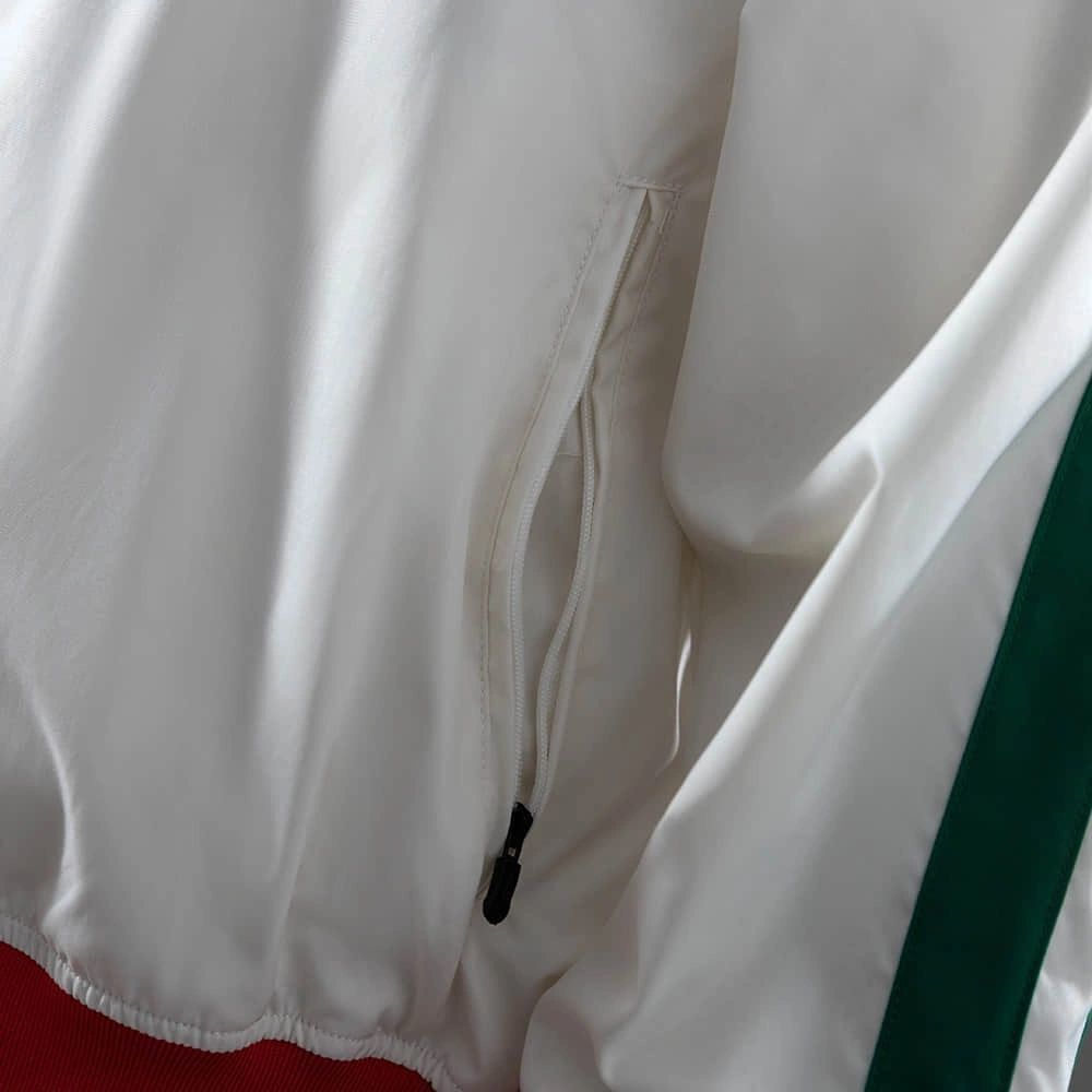2010/11 Vintage Style Portugal White Windbreaker Sport Unifom