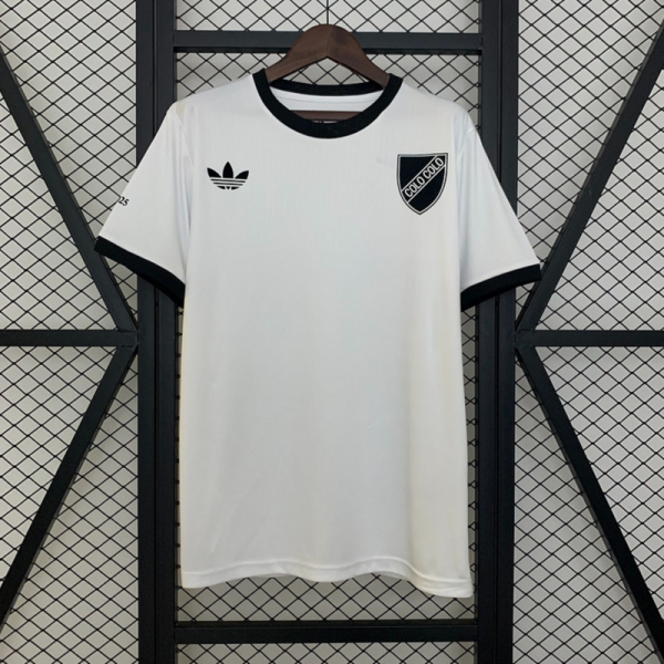 25/26 Colo Colo 100th Anniversary White Jersey Fan Version