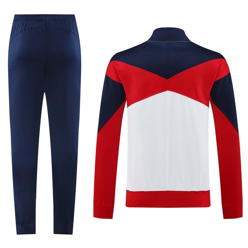 2024 PSG White Jacket Training Suit Set Football Team Shirt Sports Fashion