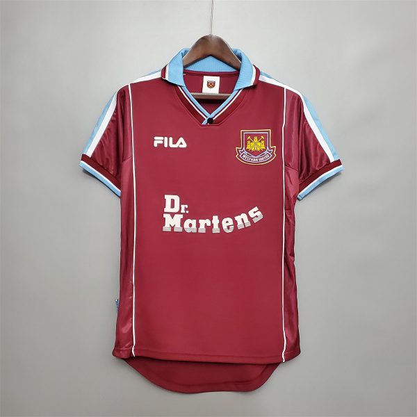 Retro West Ham United 99/01 home jersey Fan Version