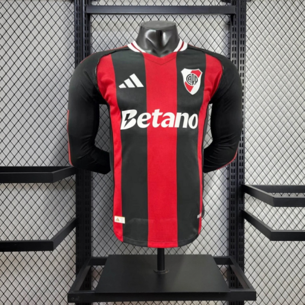 2025/26 River Plate Away Jersey Long Sleeve Player Version