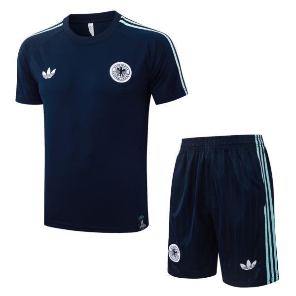 2026 Germany Royal blue Training Set Shirt and Short