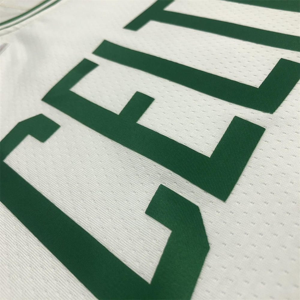 NBA Boston Celtics Round Neck 75th anniversary White Jersey IRVING#11 S-XXL