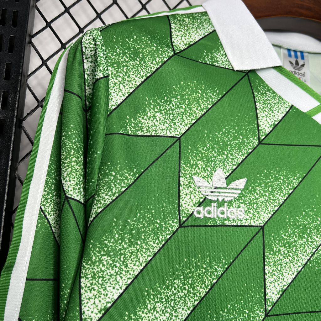 Retro Germany 1990 Away Long Sleeve jersey Fan Version