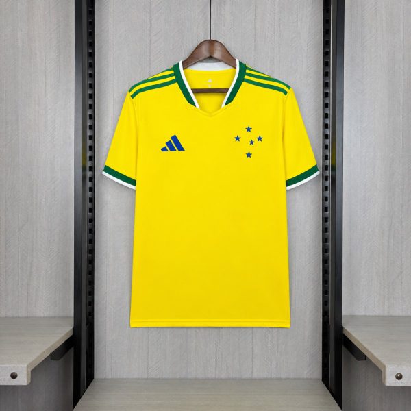 2026/27 Cruzeiro World Cup Edition Yellow Jersey Fan version