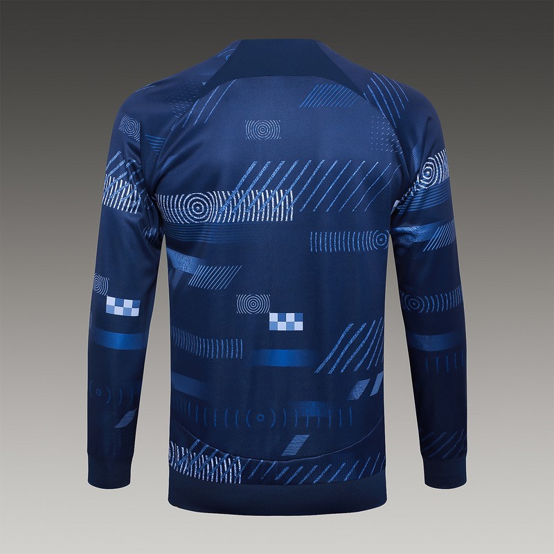 2024 Tottenham Hotspurs Royal Blue Jacket Training Suit Set Football Team Shirt Sports Fashion