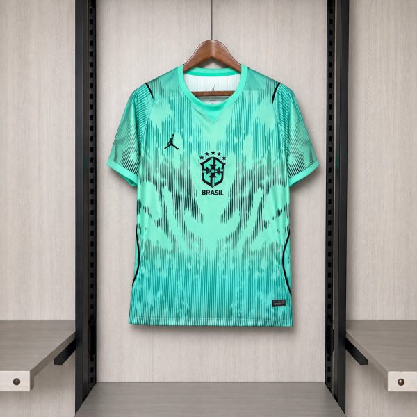 Brazil 2026 World Cup Goalkeeper Green jersey Fan version