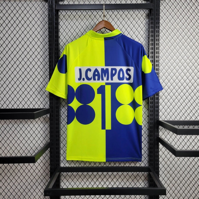 Retro Mexico 1995 Goalkeeper Brown and Green jersey Fan Version J.CAMPOS Number 1