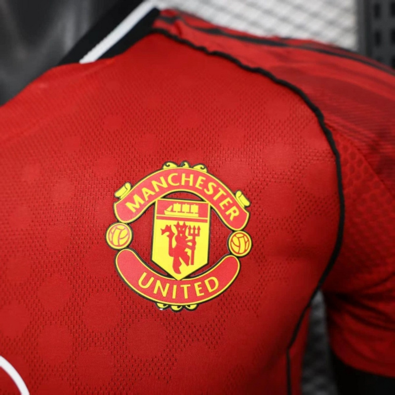 2025/26 Manchester United Home jersey Player Version