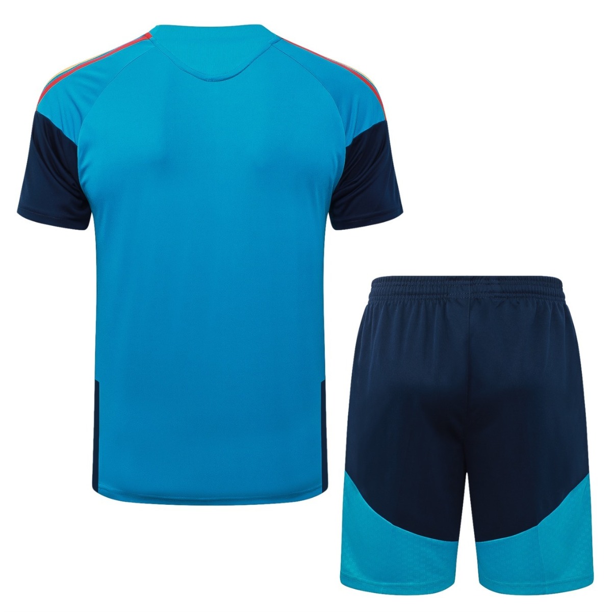 2026 Spain Turquoise Training Set Shirt and Shorts