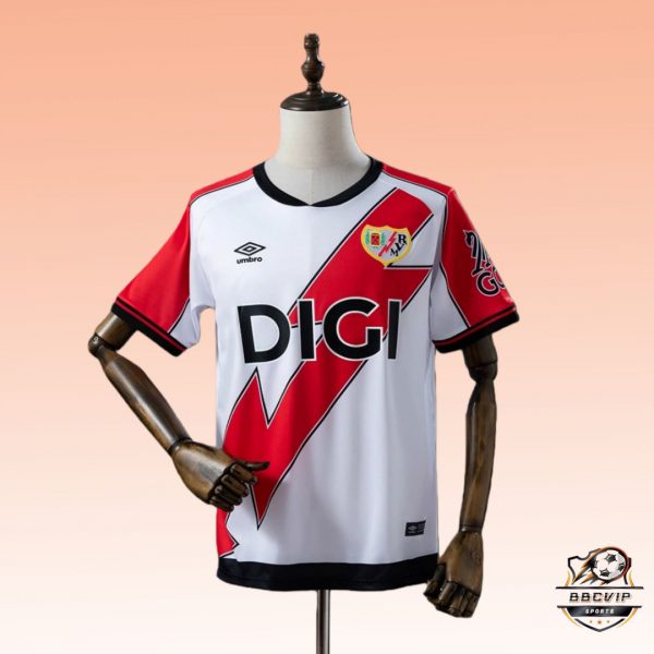 2025/26 Rayo Vallecano Home Jersey Fan Version