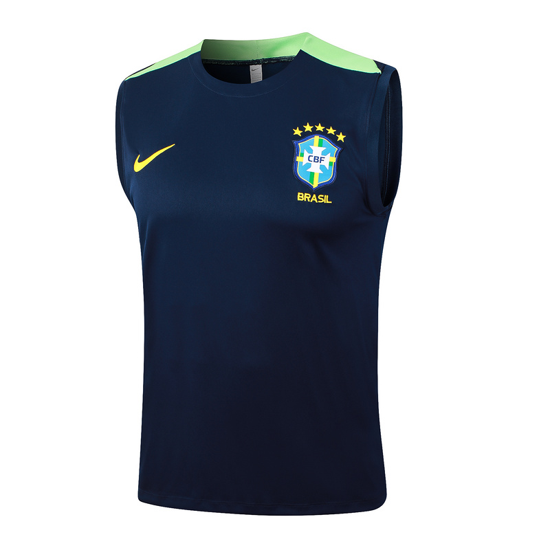 24/25 Brazil Blue Training Set Shirt and Shorts