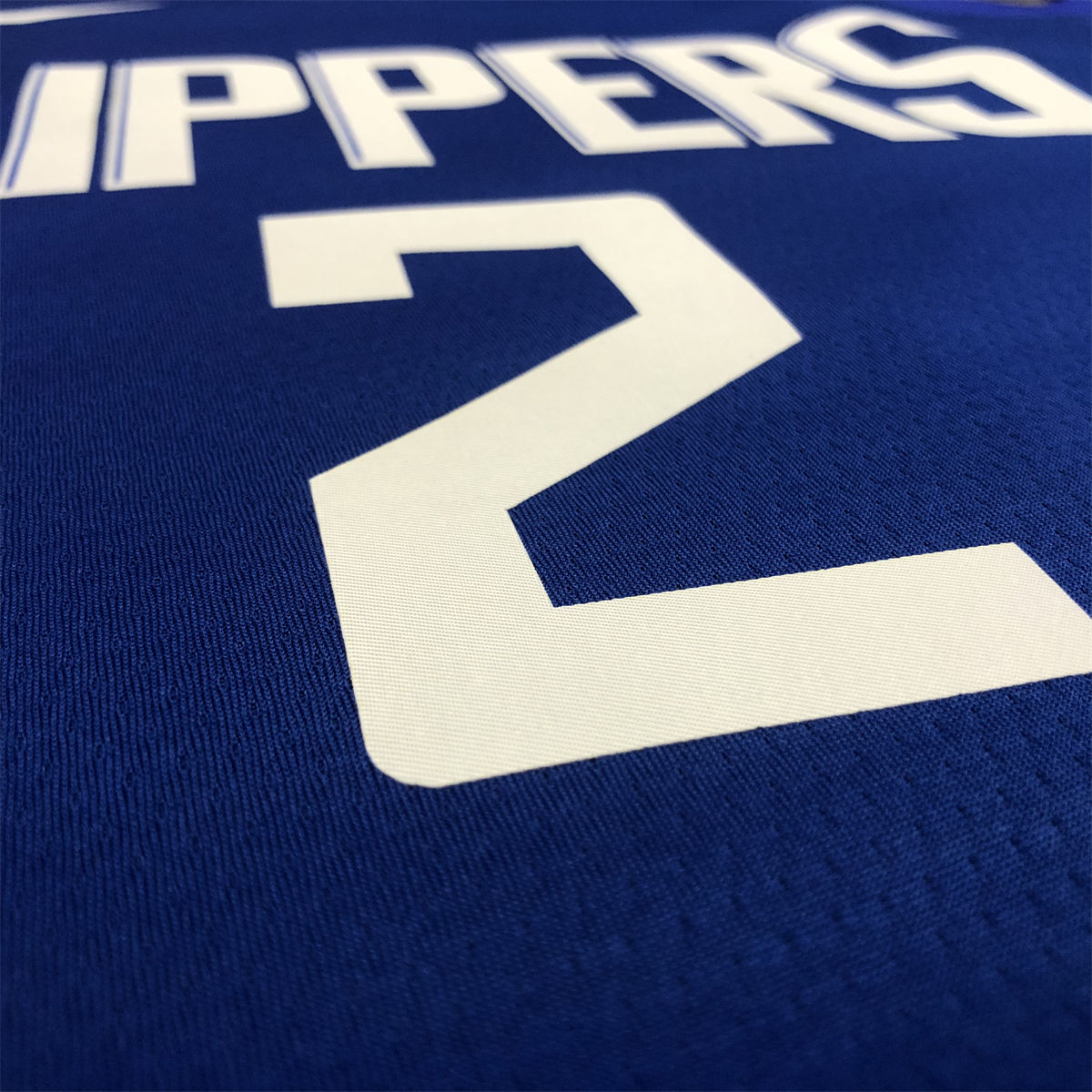 NBA Los Angeles Clippers V neck Blue Jersey LEONARD#2 S-XXL