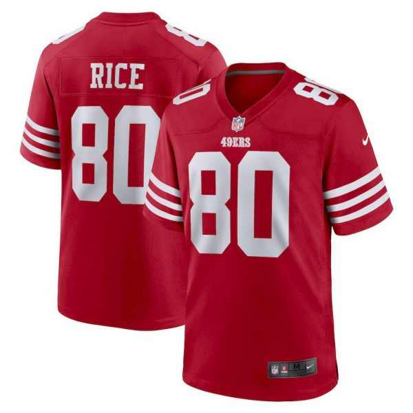 NFL San Francisco 49ers Jeysey RICE # 80