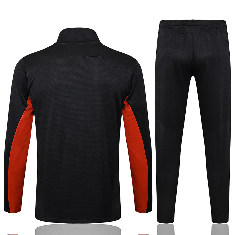 2024/25 AC Milan Black Jacket Training Suit Set Football Team Shirt Sports Fashion