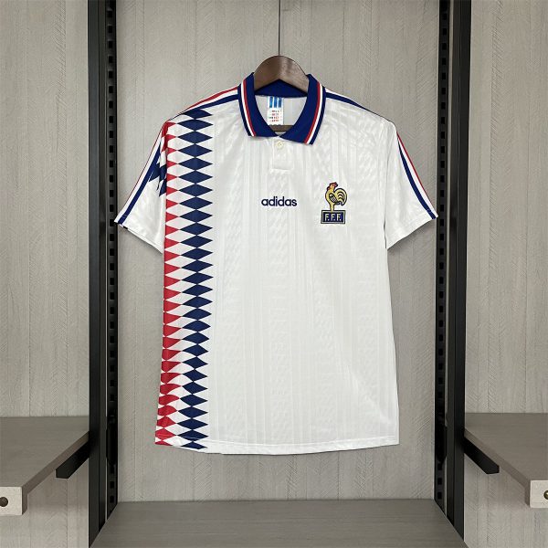 Retro France 1994 Away jersey Fan Version