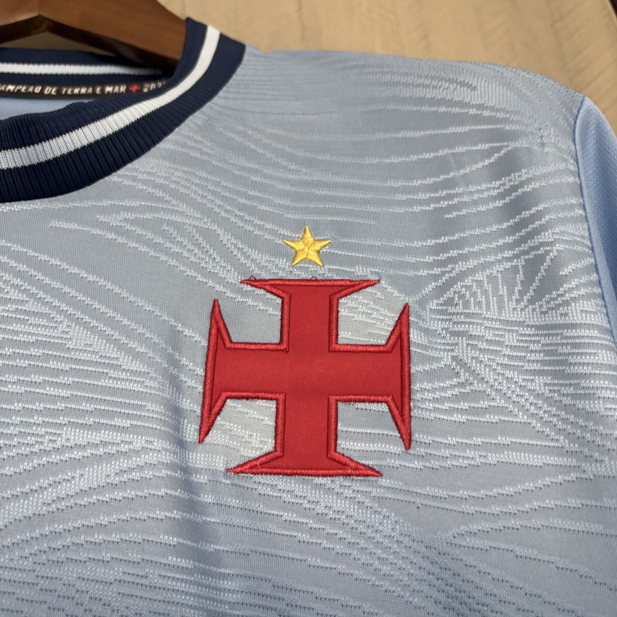 2025/26 Vasco da Gama Goalkeeper Blue jersey Fan version