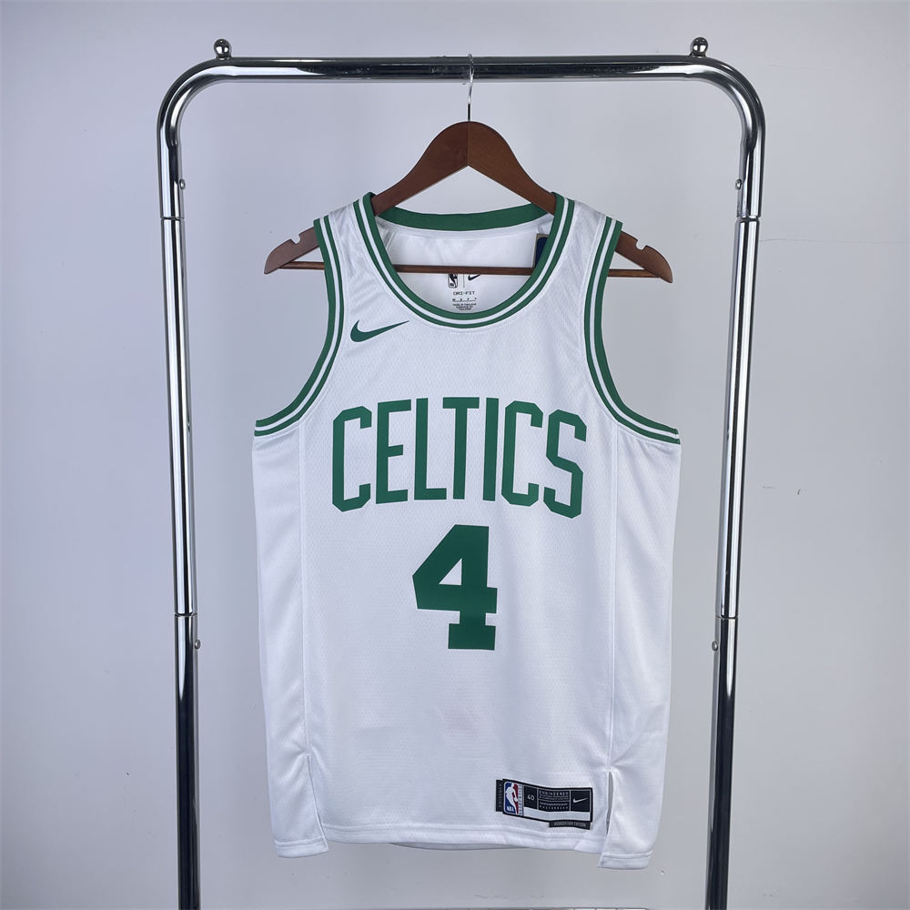 NBA Boston Celtics Jayson HOLIDAY#4 2022/23 White Icon Edition Swingman Jersey S-XXL