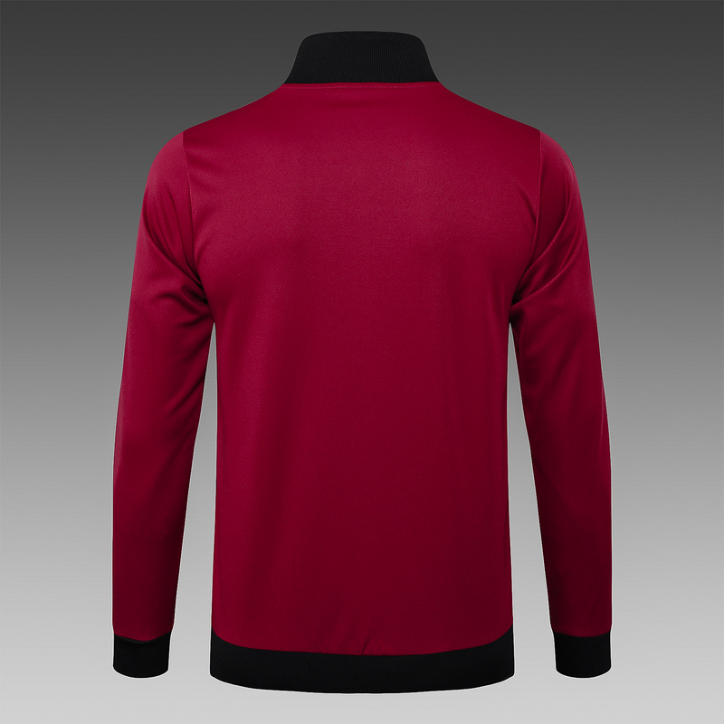 2024/25 Manchester United Red Jacket Training Suit Set Football Team Shirt Sports Fashion