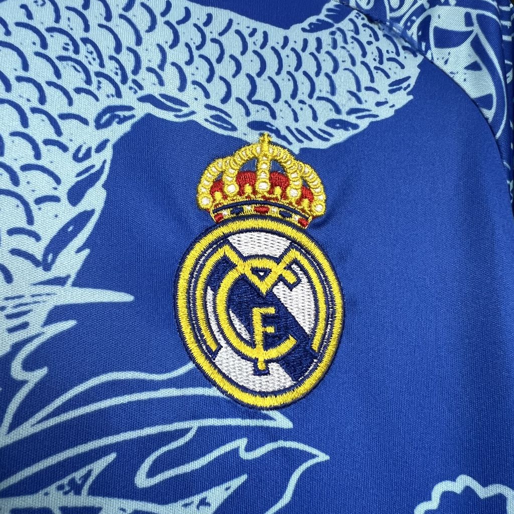 24/25 Real Madrid Blue Dragon Special Edition Jersey Fan Version