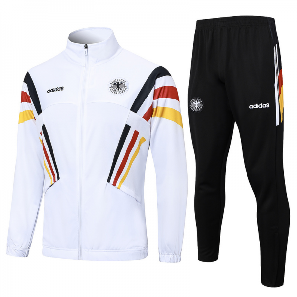 2024/25 Germany White Jacket Training Suit Set Football Team Shirt Sports Fashion