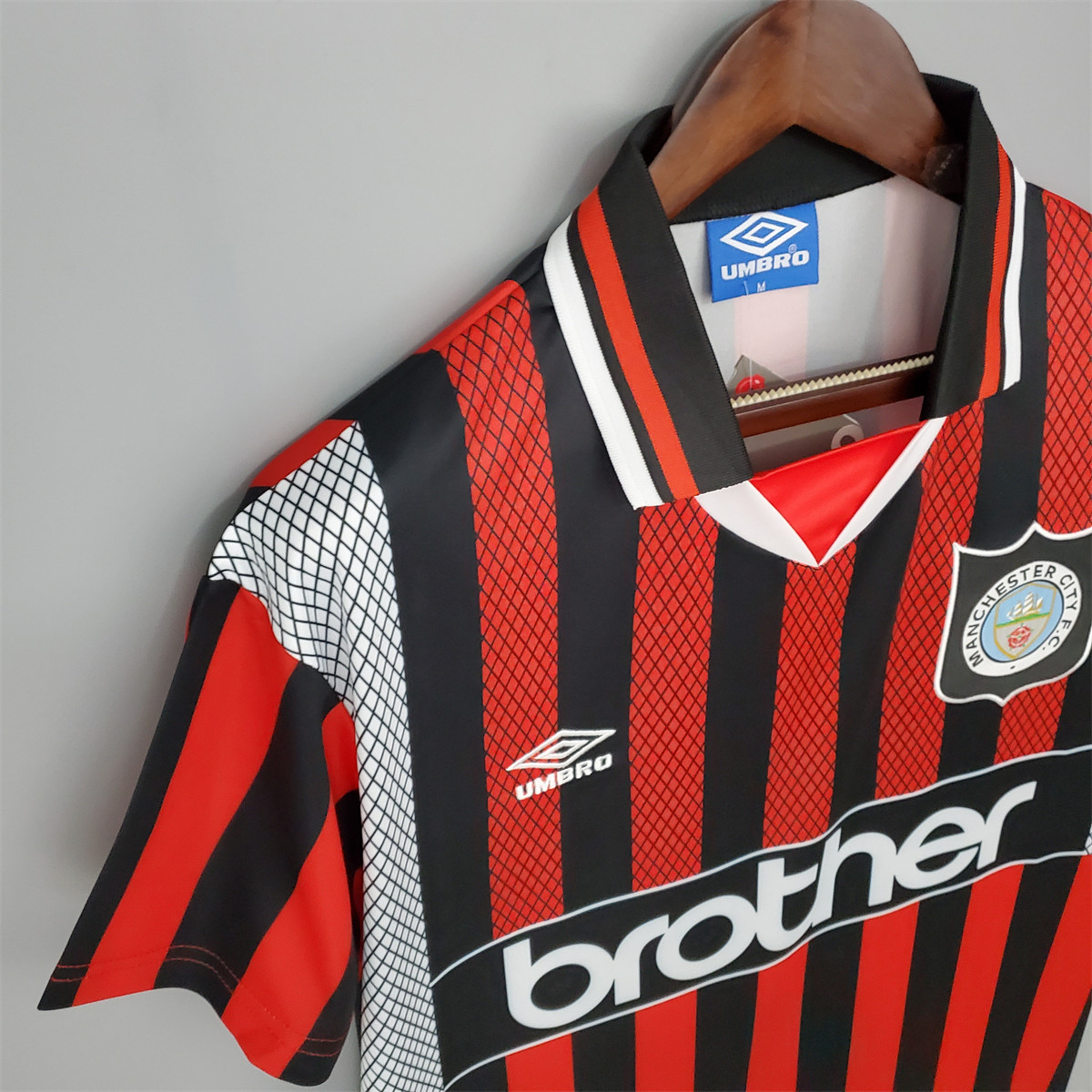 Retro Manchester City 94/96 away jersey Fan Version