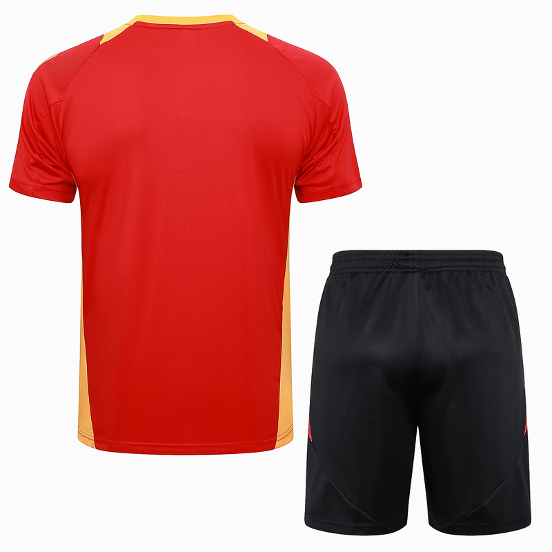 24/25 Bayern Munich Red Training Set Shirt and Shorts