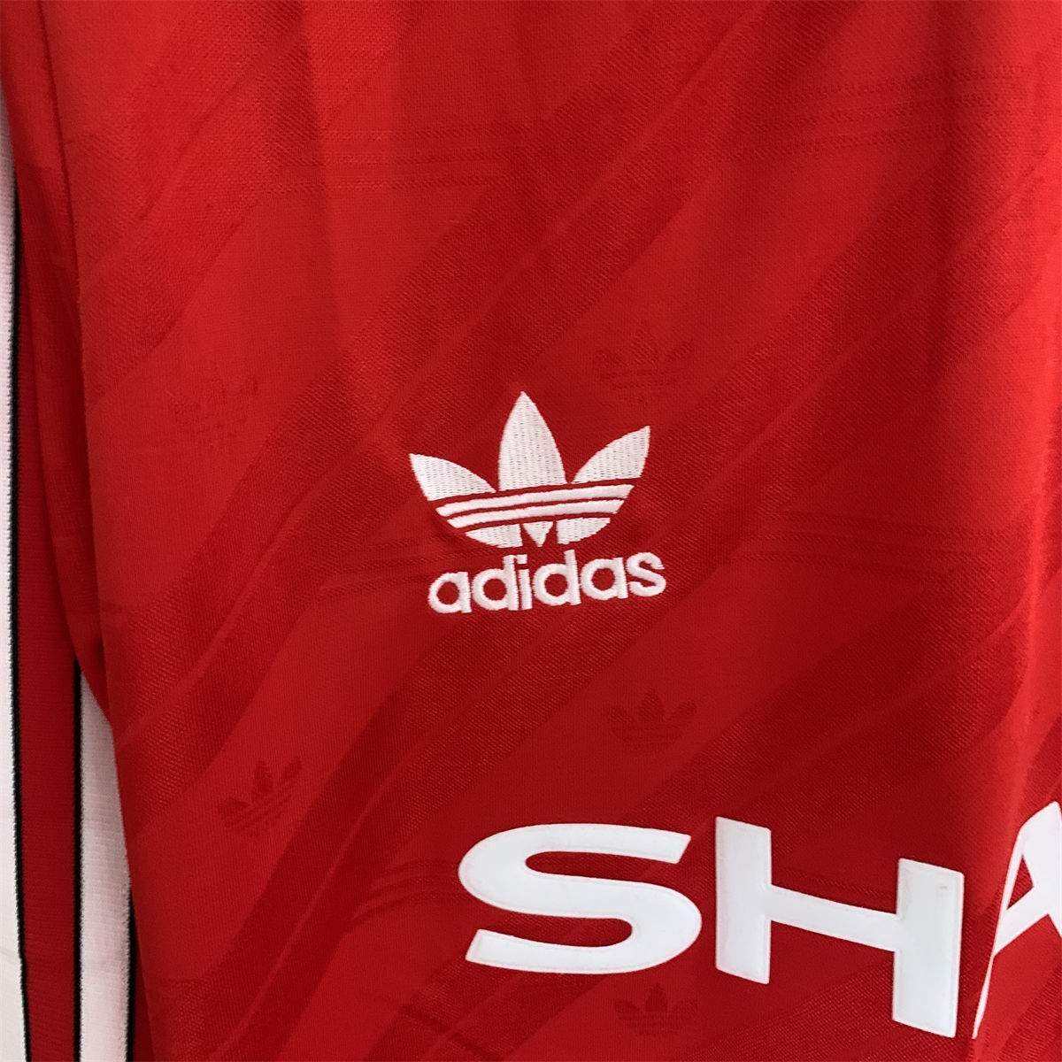 Retro Manchester United 86/88 long sleeve home jersey Fan Version