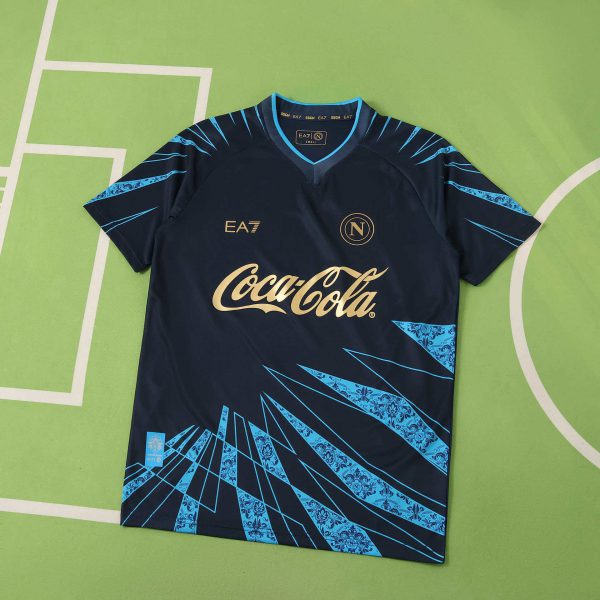 2025/26 Napoli Navy Blue Jersey Fan Version