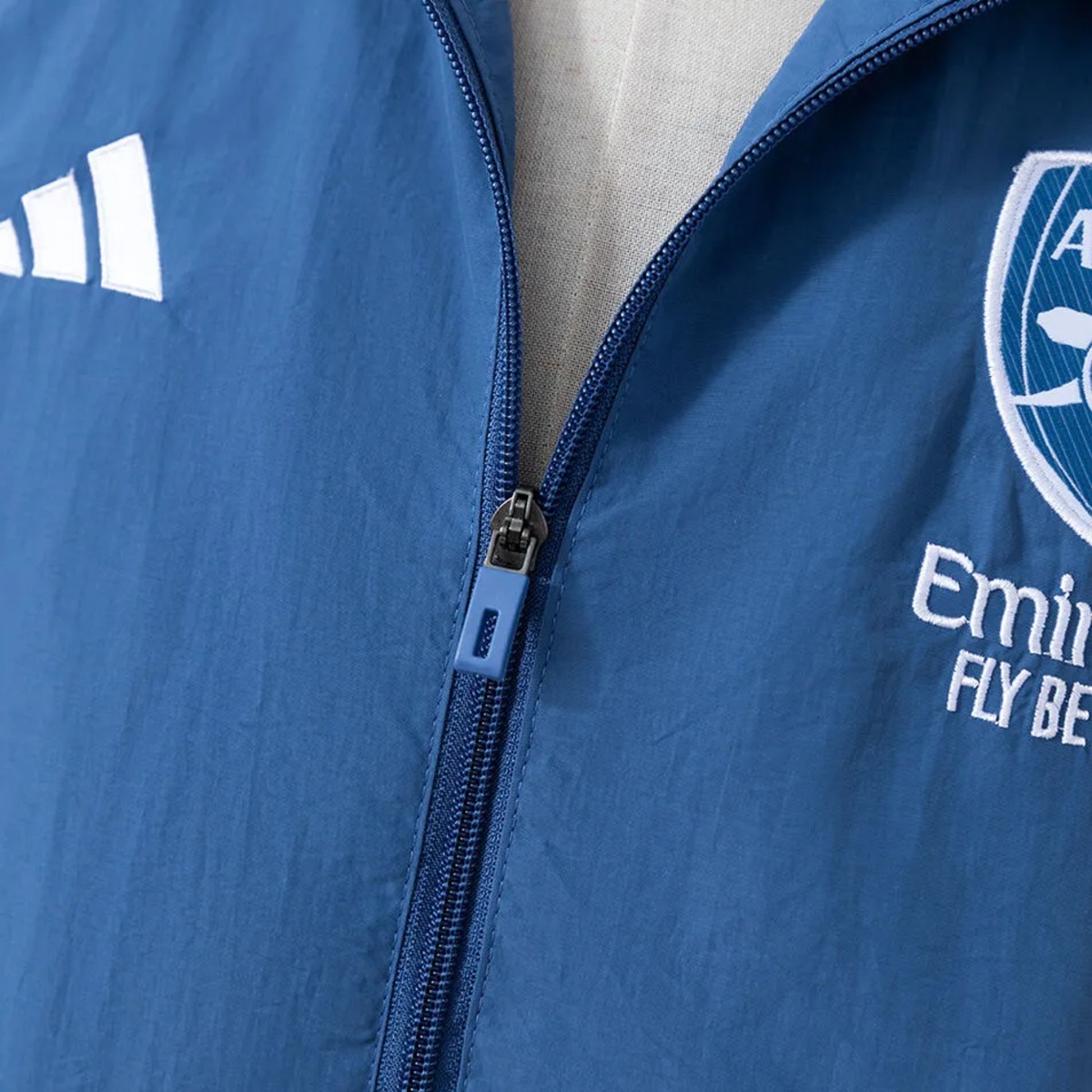 2026 Arsenal Tiro Competition Royal Blue Windbreaker