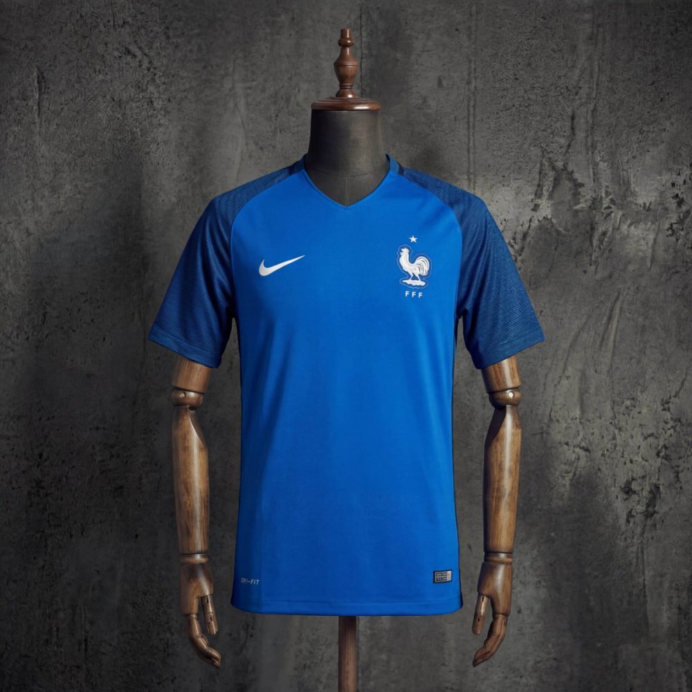 Retro France 2016 Home jersey Fan Version