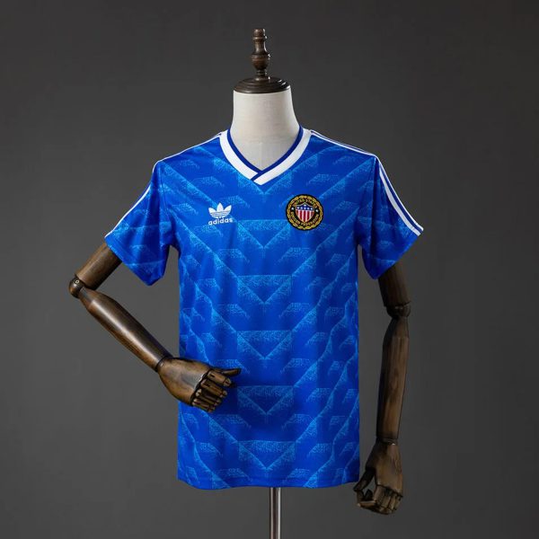 Retro USA 1988 Away Jersey Fan Version
