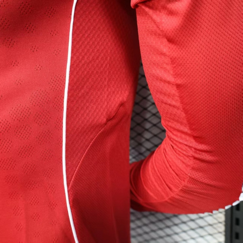 2025/26 Liverpool Home jersey Long Sleeve Jersey Player Version