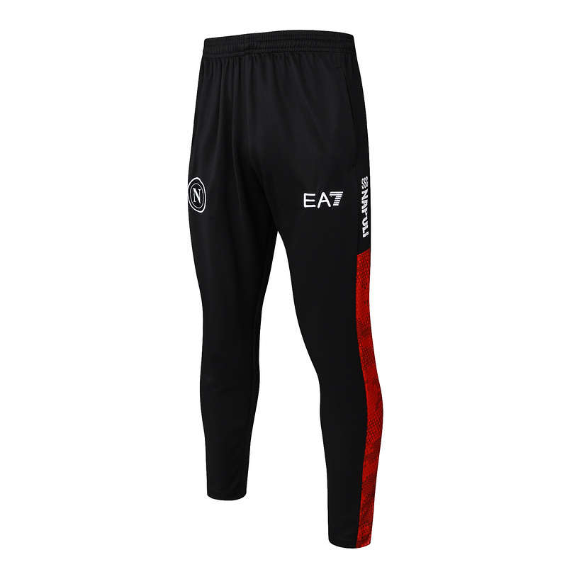 24/25 Naples Red Long-sleeved half-pull training kit Football team kit