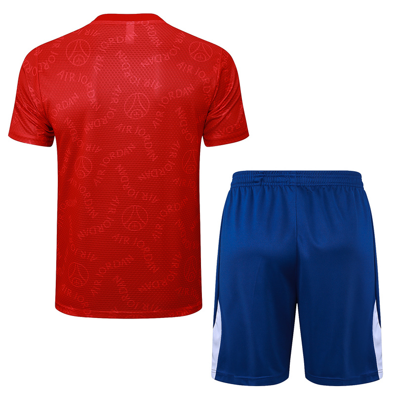 2024/25 Paris Red Training Set Shirt and Shorts
