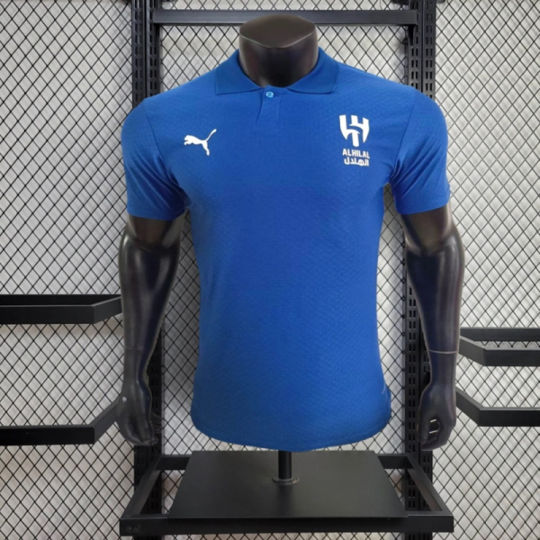 25/26 Al-Hilal POLO Special Edition Blue jersey Player Version