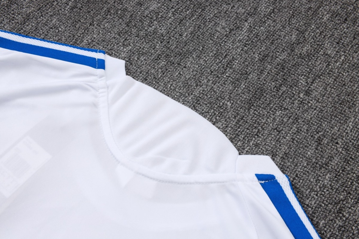 2026 Juventus White Training Set Shirt and Shorts