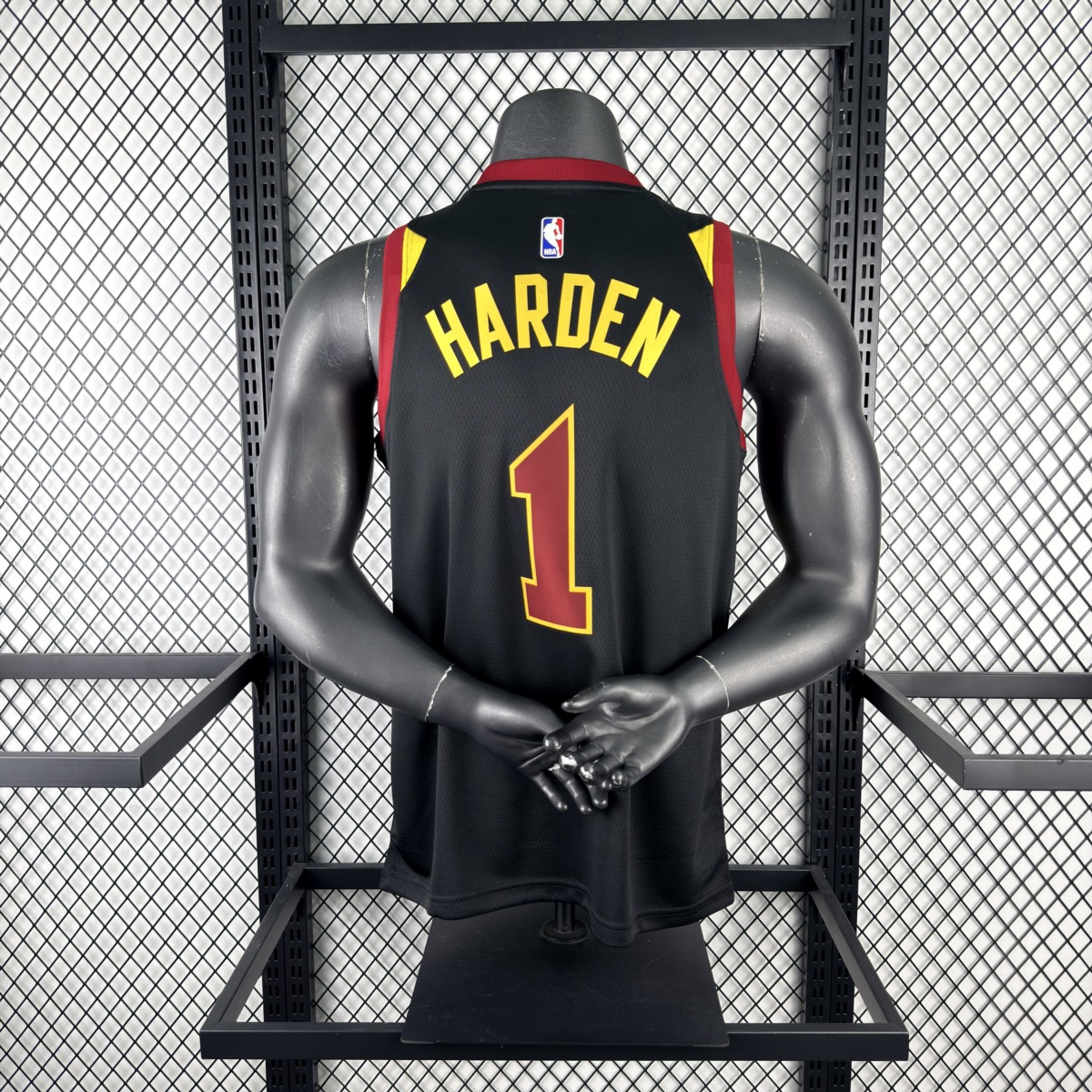 NBA Cleverland Cavaliers V-Neck Black Jersey HARDEN#1