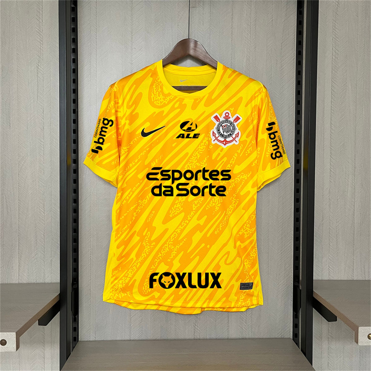 2024/25 Corinthians Goallkeeper Yellow Jersey Fan Version