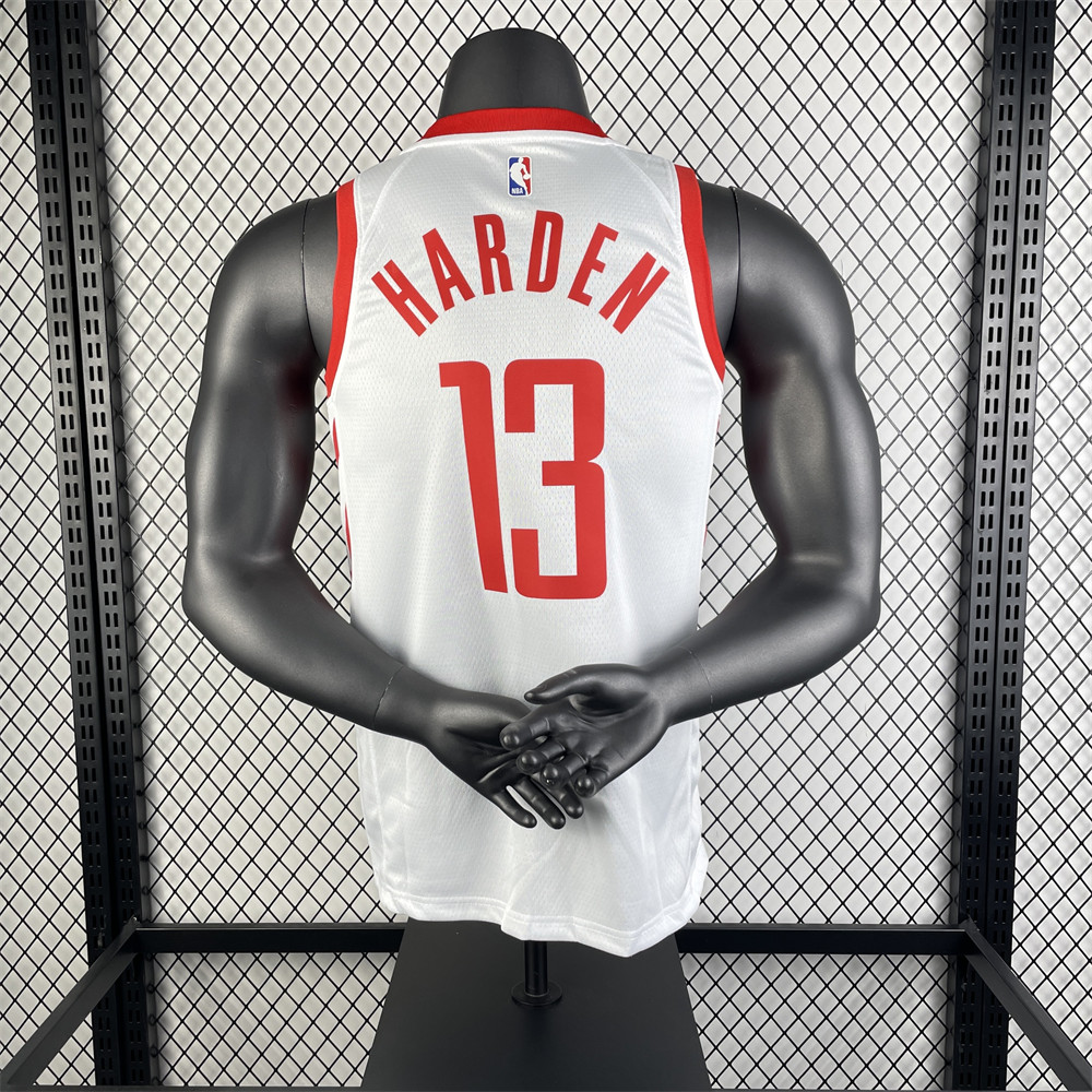 NBA Houston Rockets HARDEN#13 2018/19 White Association Edition Swingman Jersey S-XXL