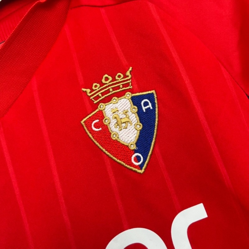 2025/26 Osasuna Home Red jersey kids Kits size: 16-28