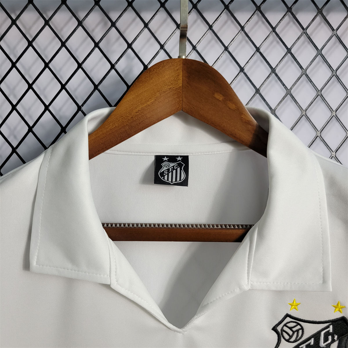 Retro 1970 Santos home jersey Fan Version