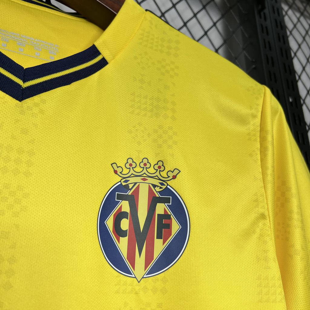 2024/25 Villarreal CF Home Jersey Fan Version