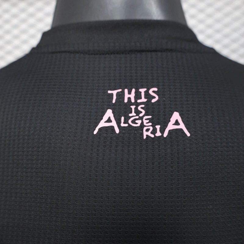 2025/26 Algeria Special Edition Black jersey Player Version