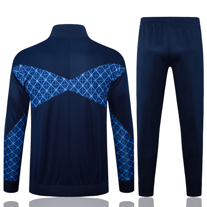 2024/25 Paris Royal blue Jacket Training Suit Set Football Team Shirt Sports Fashion