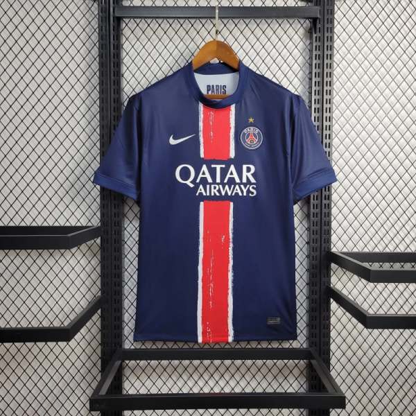 2024/25 PSG home Champion Version jersey Fan version