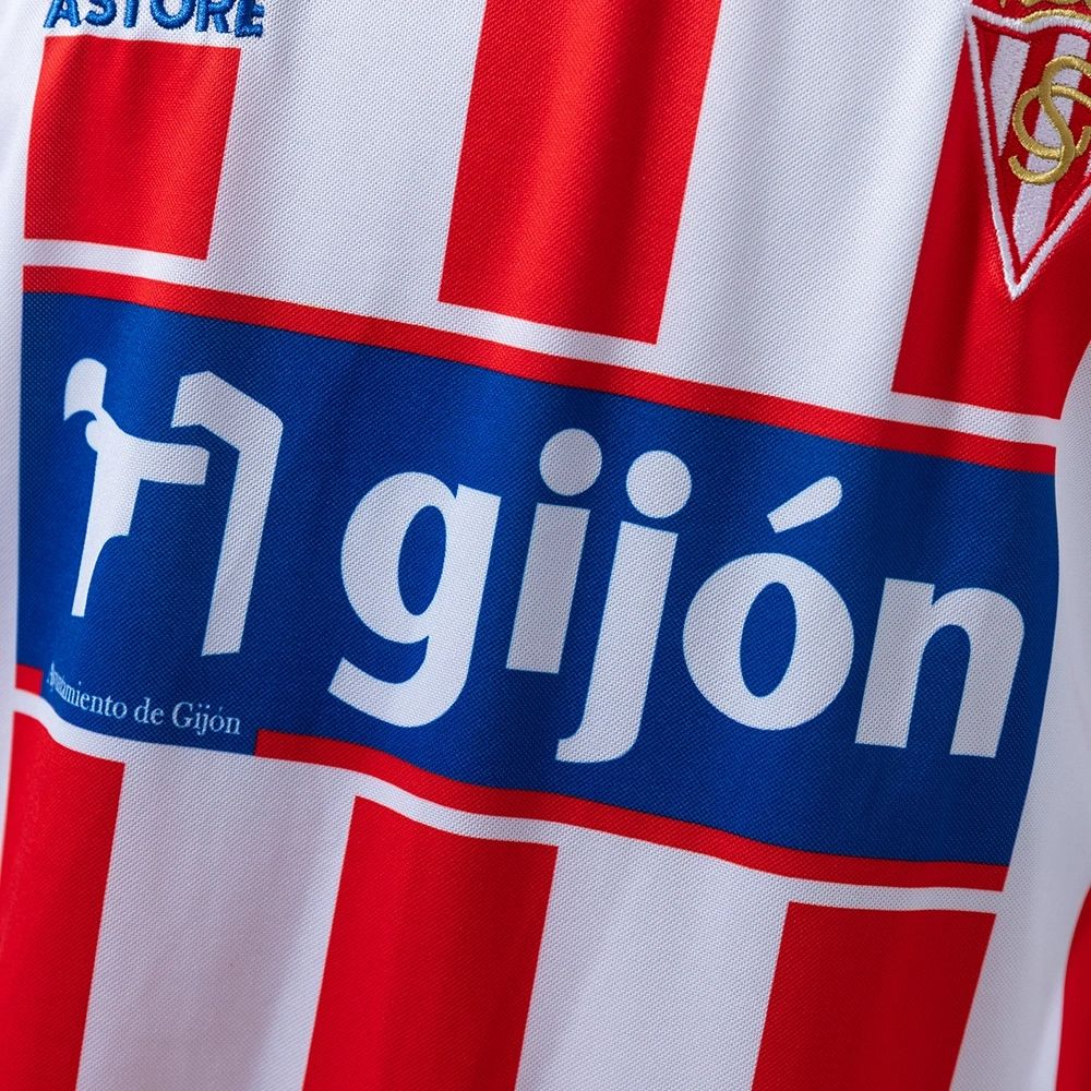 Retro Sporting Gijon 1999/2000 Home jersey Fan Version