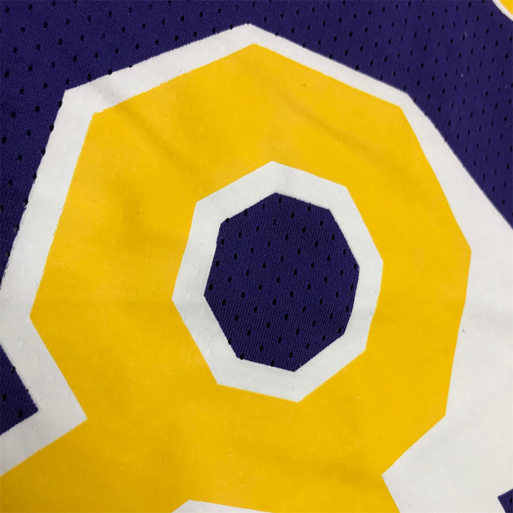 NBA Los Angeles Lakers Mitchellness Jersey Purple BRYANT#8 S-XXL
